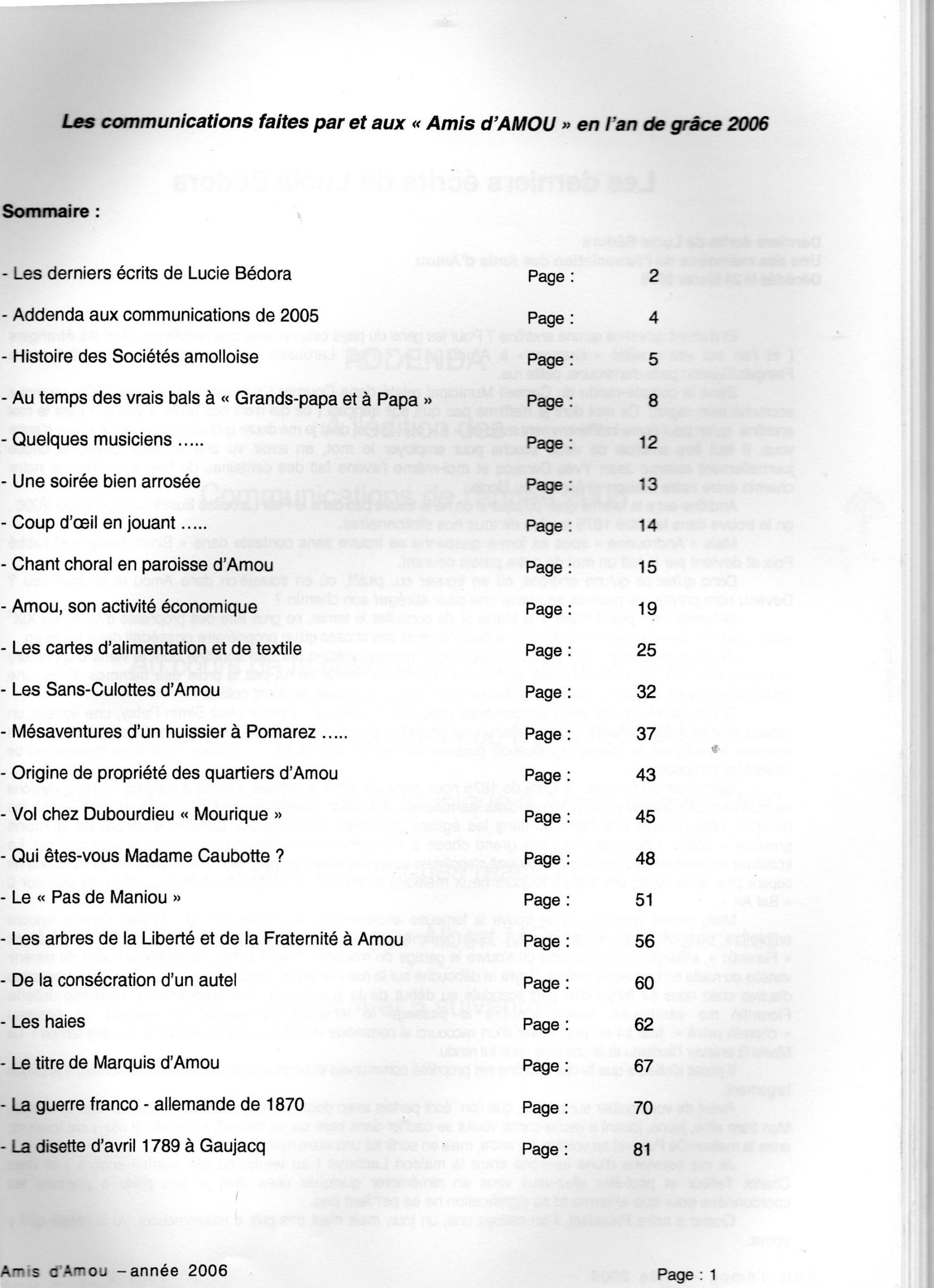 Recueil de l'année 2