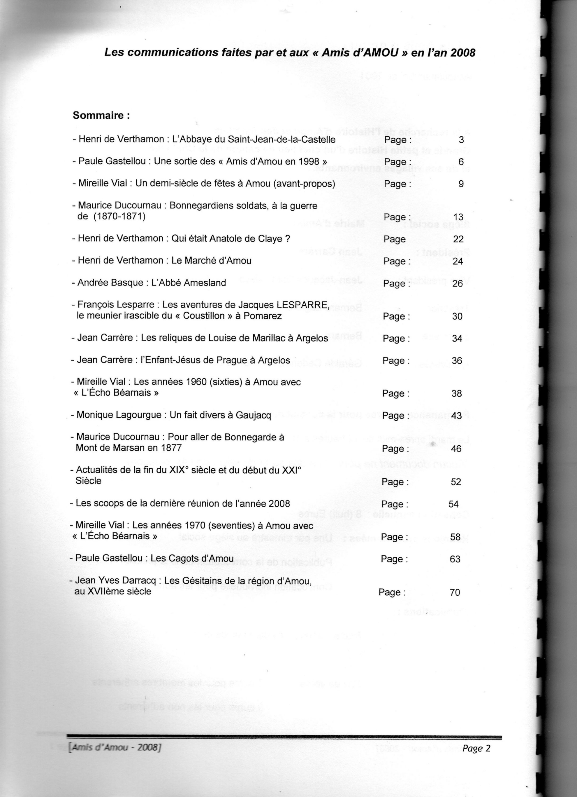 Recueil de l'année 2005