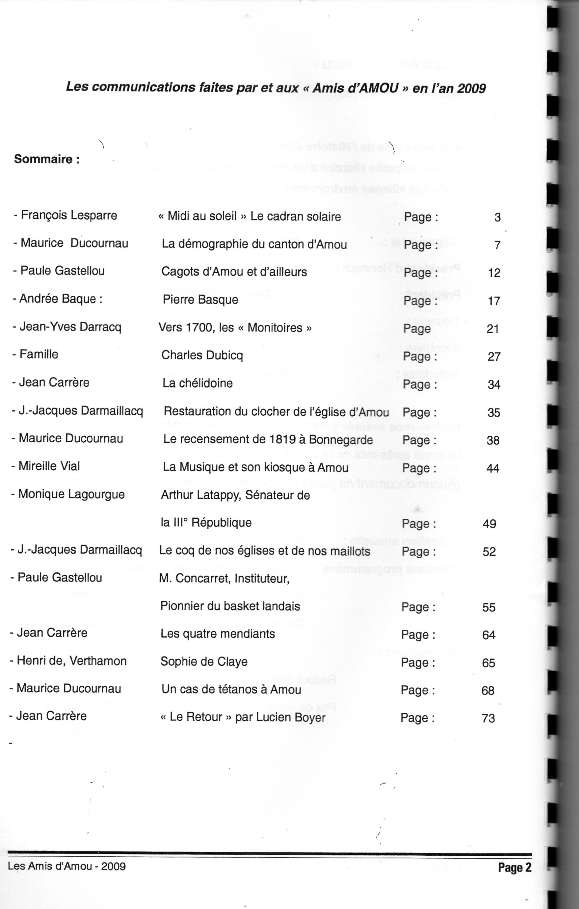 Recueil de l'année 2005