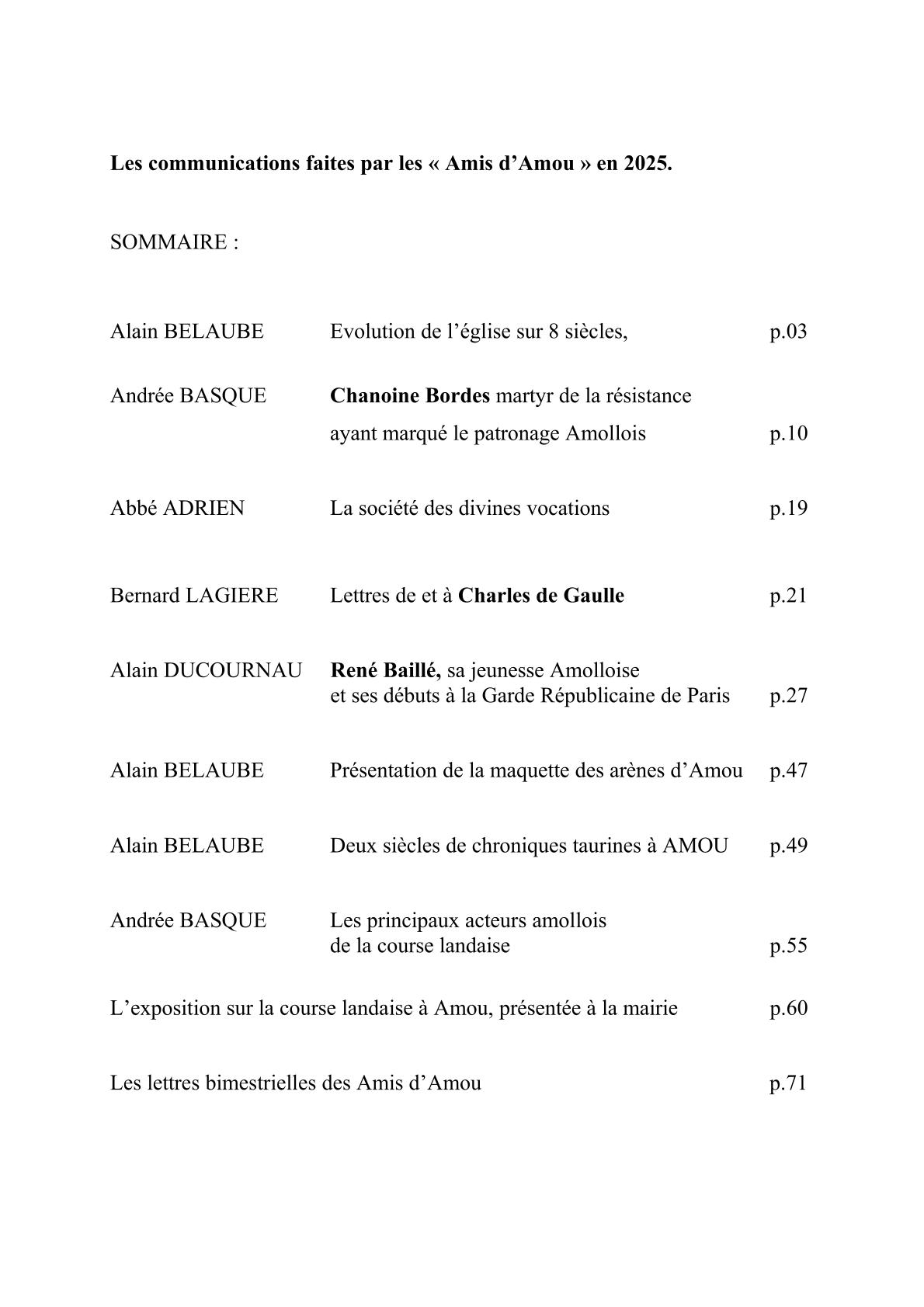 Recueil de l'année 2024