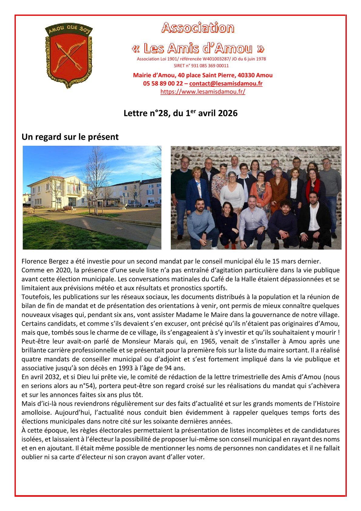 lettre et texte